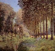 Alfred Sisley Rast am Flubufer oil